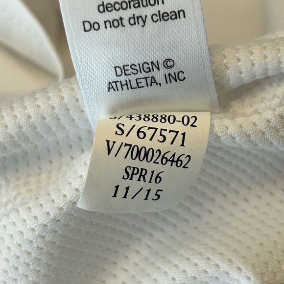 ATHLETA ‘Upbeat’ Mesh Overlay Tennis Skirt Skort - Picture 12 of 15